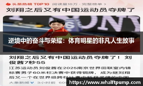 逆境中的奋斗与荣耀：体育明星的非凡人生故事