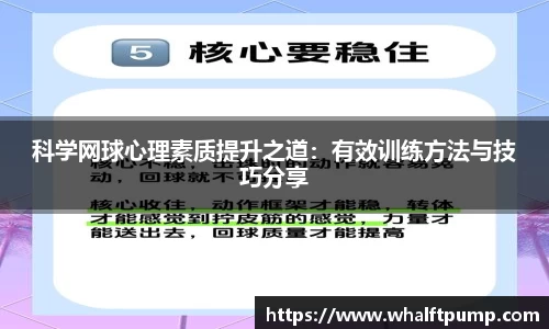 科学网球心理素质提升之道：有效训练方法与技巧分享